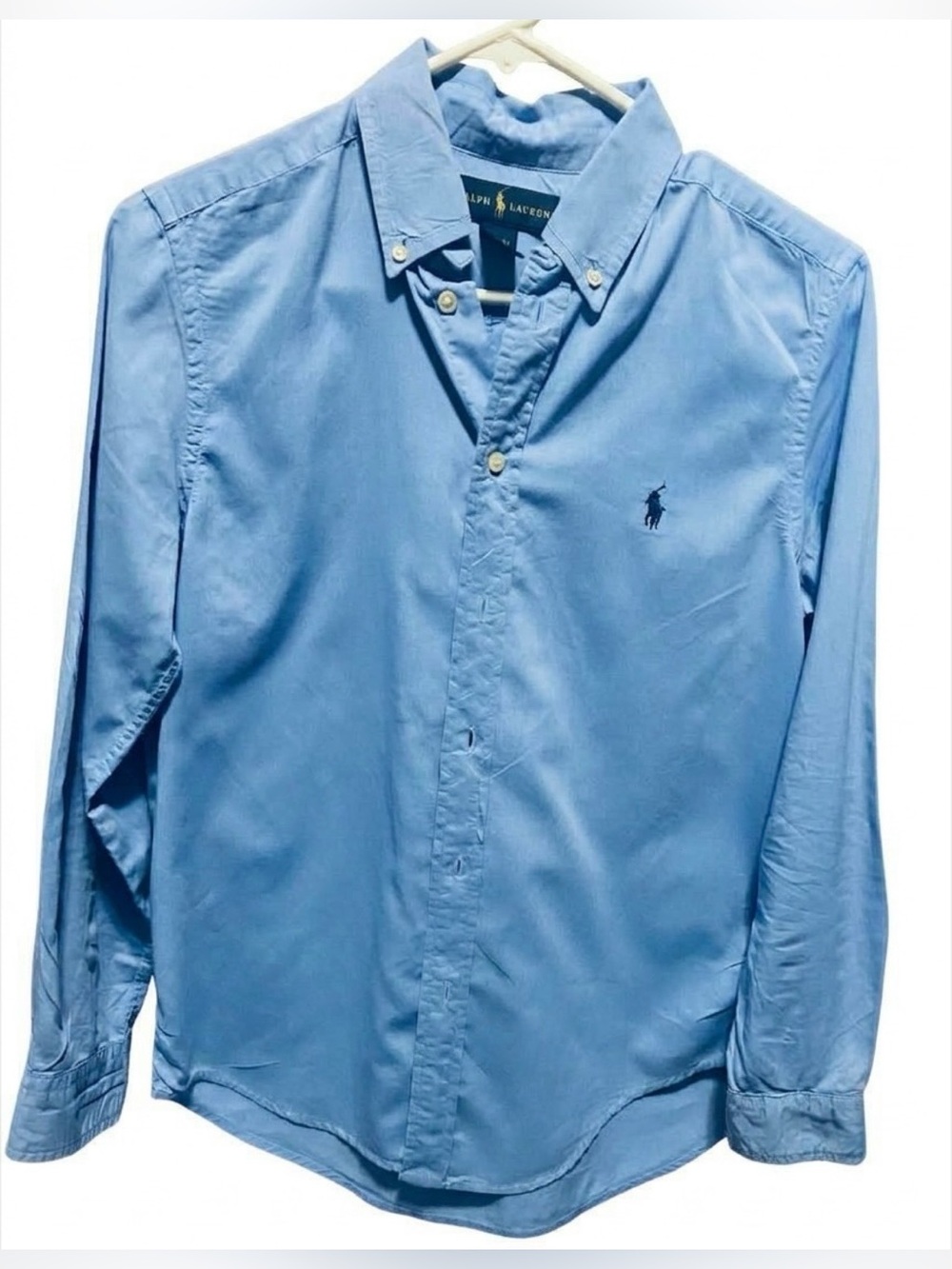 Polo Ralph Lauren Light Blue Button-Down Dress Shirt - Kids L